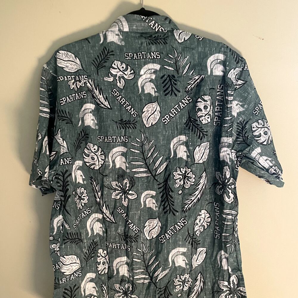 Men's MSU summer shirt by Wes and Willy NWT Size Large